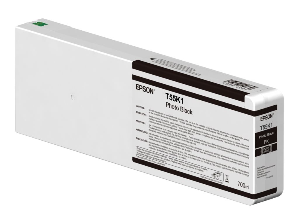 Epson UltraChrome HDX/HD Photo Cartridge Black 700ml T 55K1 C13T55K100