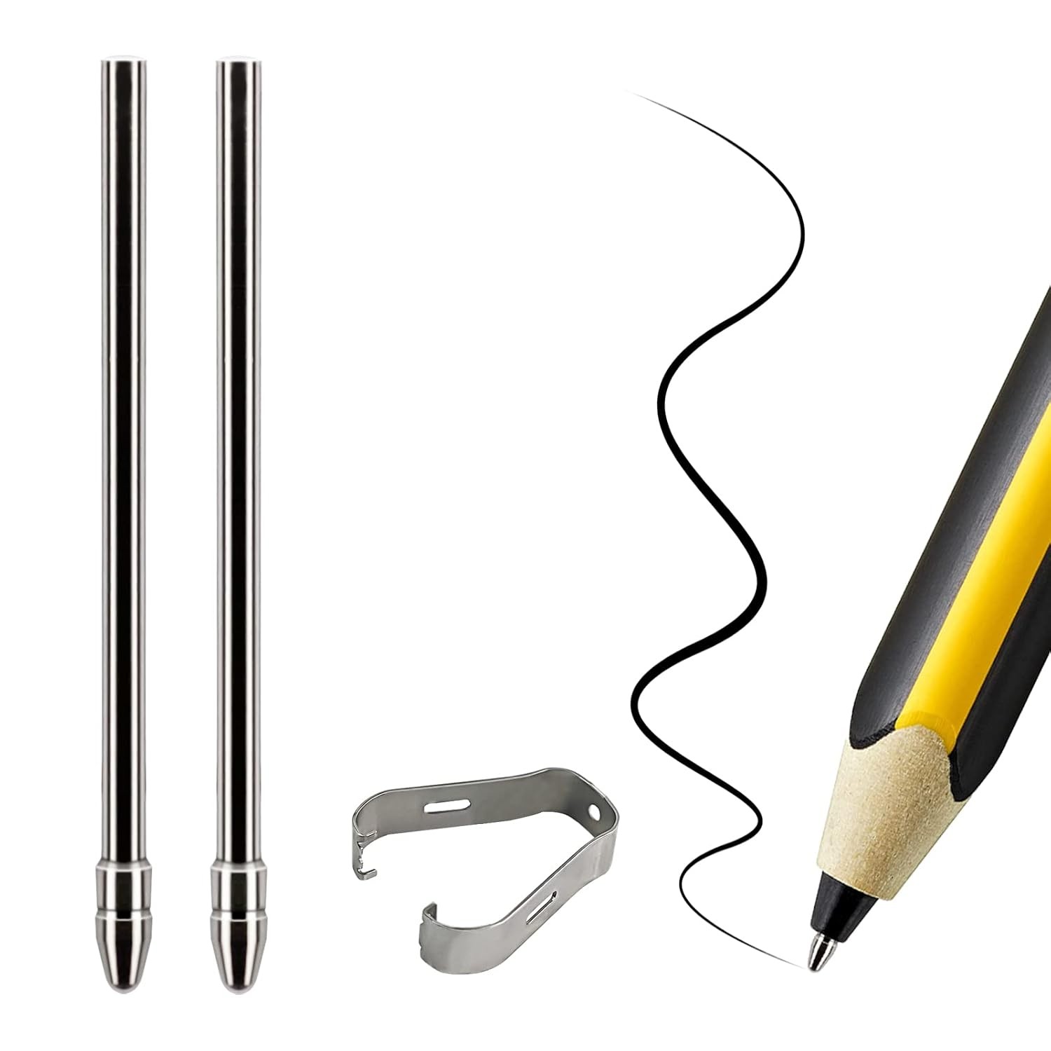 No Worn Out Fine Replacement Titanium Alloy Ballpoint Tips Compatible with STAED