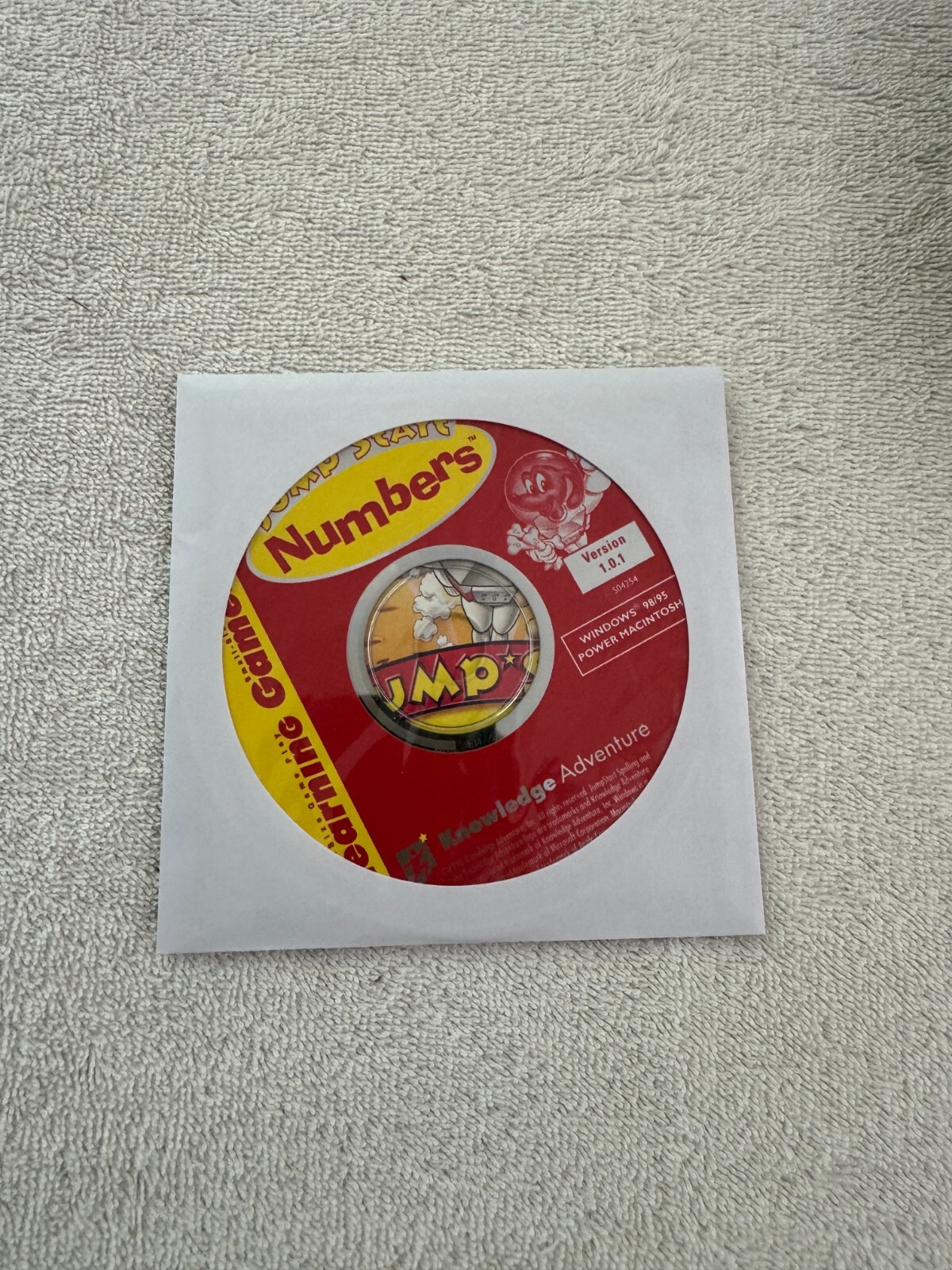 Jump Start Numbers Ages 5-8 PC CD-ROM Learning Game 1998