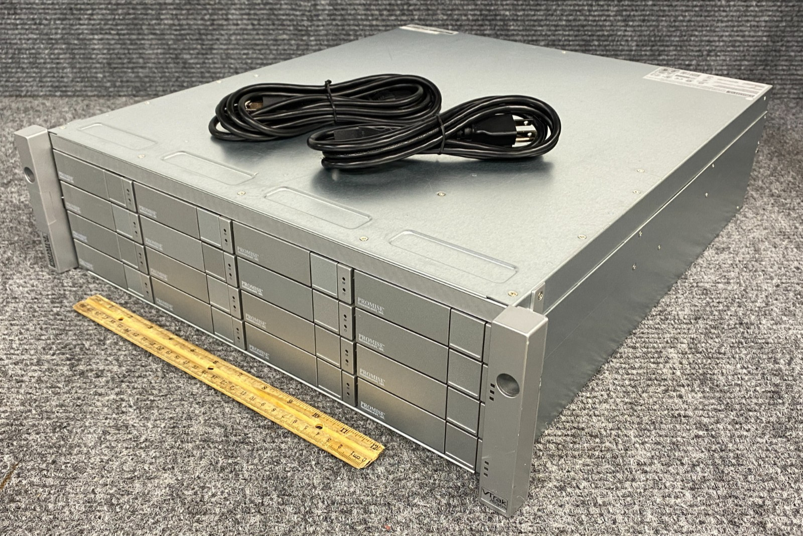 Promise VTrak J630S 3U 16-Bay Storage Array, No Drives/Controller Modules, 2 PSU