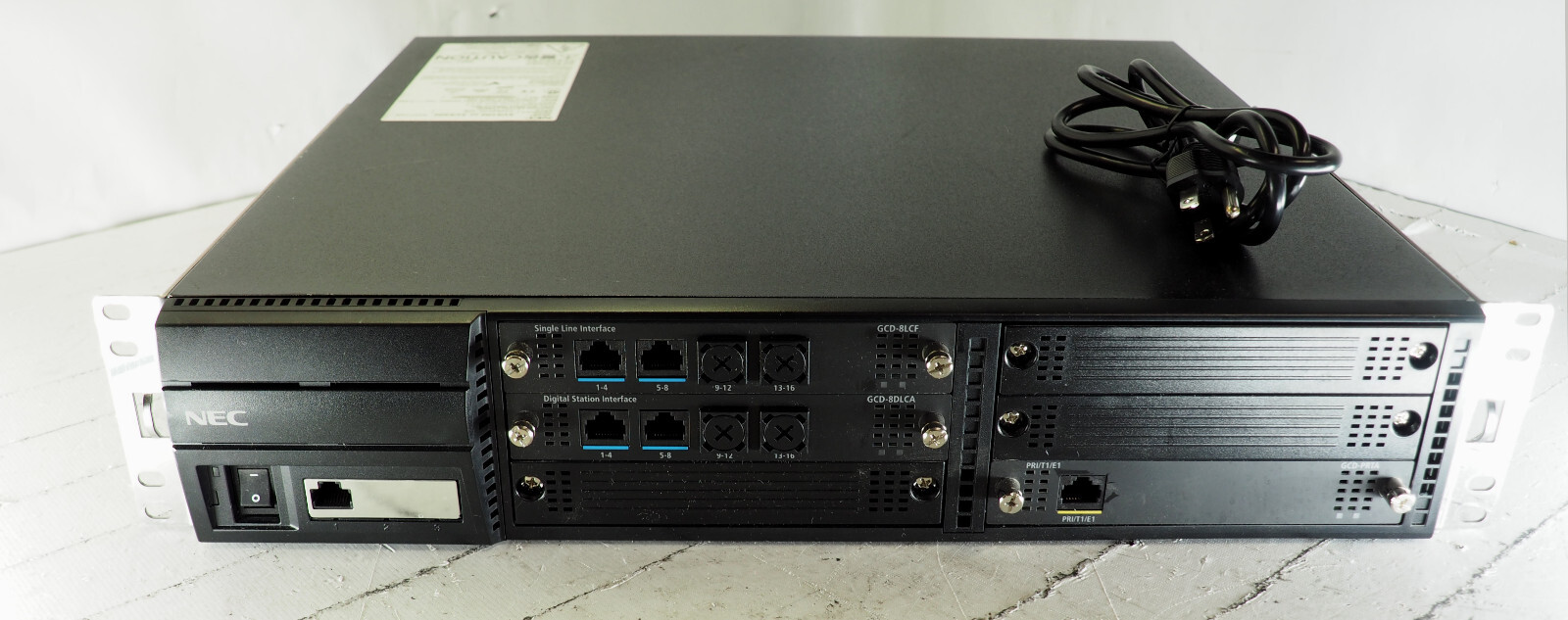 NEC SV9300 SV9100 CHS2UG-US Phone System W-GCD/1 x 8LCF/ 1 x 8DLCA/ 1 x PRTA