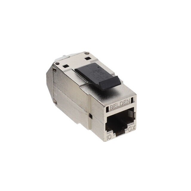 Belden RVAMJKSME-B24 REV Connect 10GX STP Modular Jack T568 A/B Pack Of 24