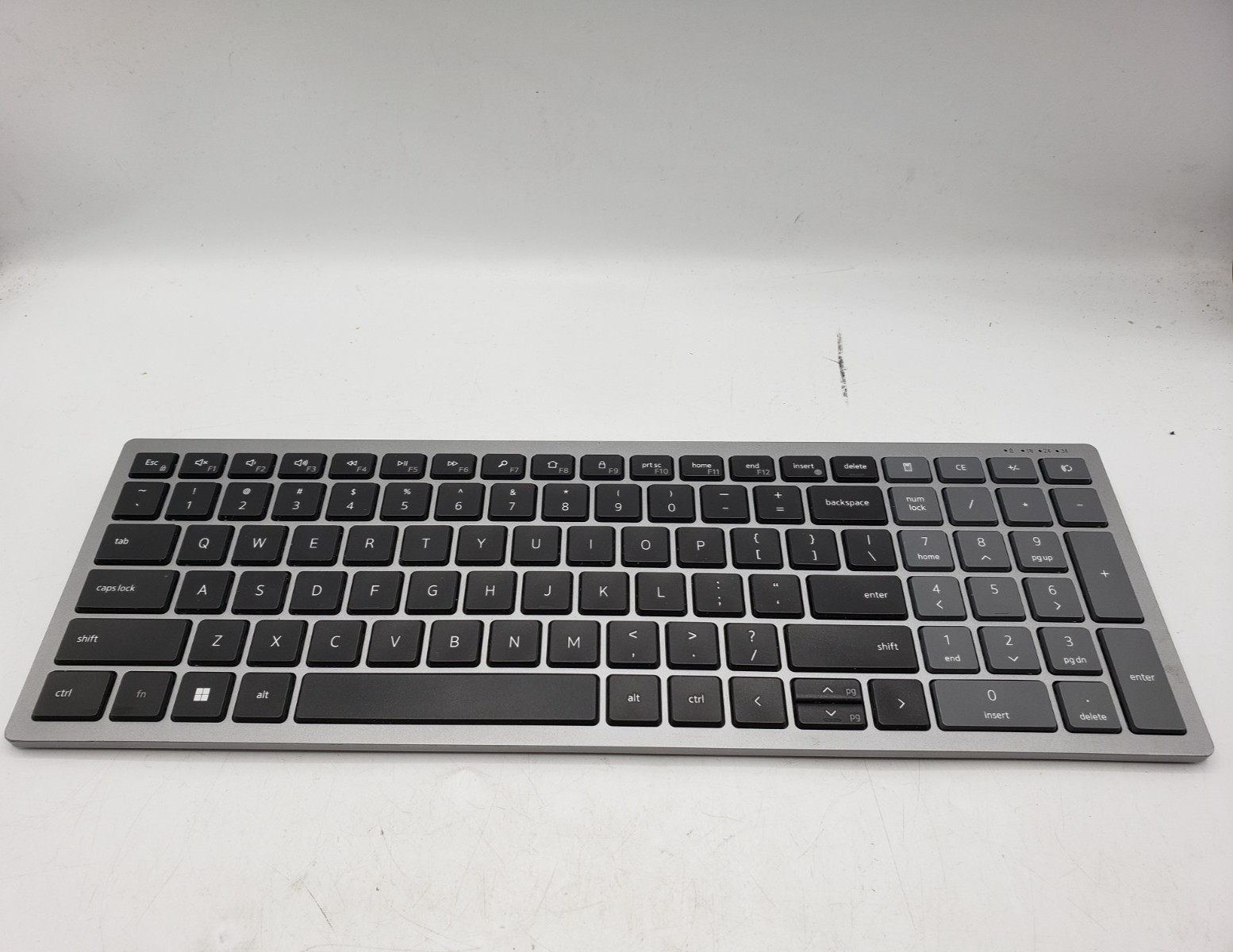 Dell Wireless Keyboard ONLY Mutli-Device Slim KB7120Wc Genuine (No Dongle)