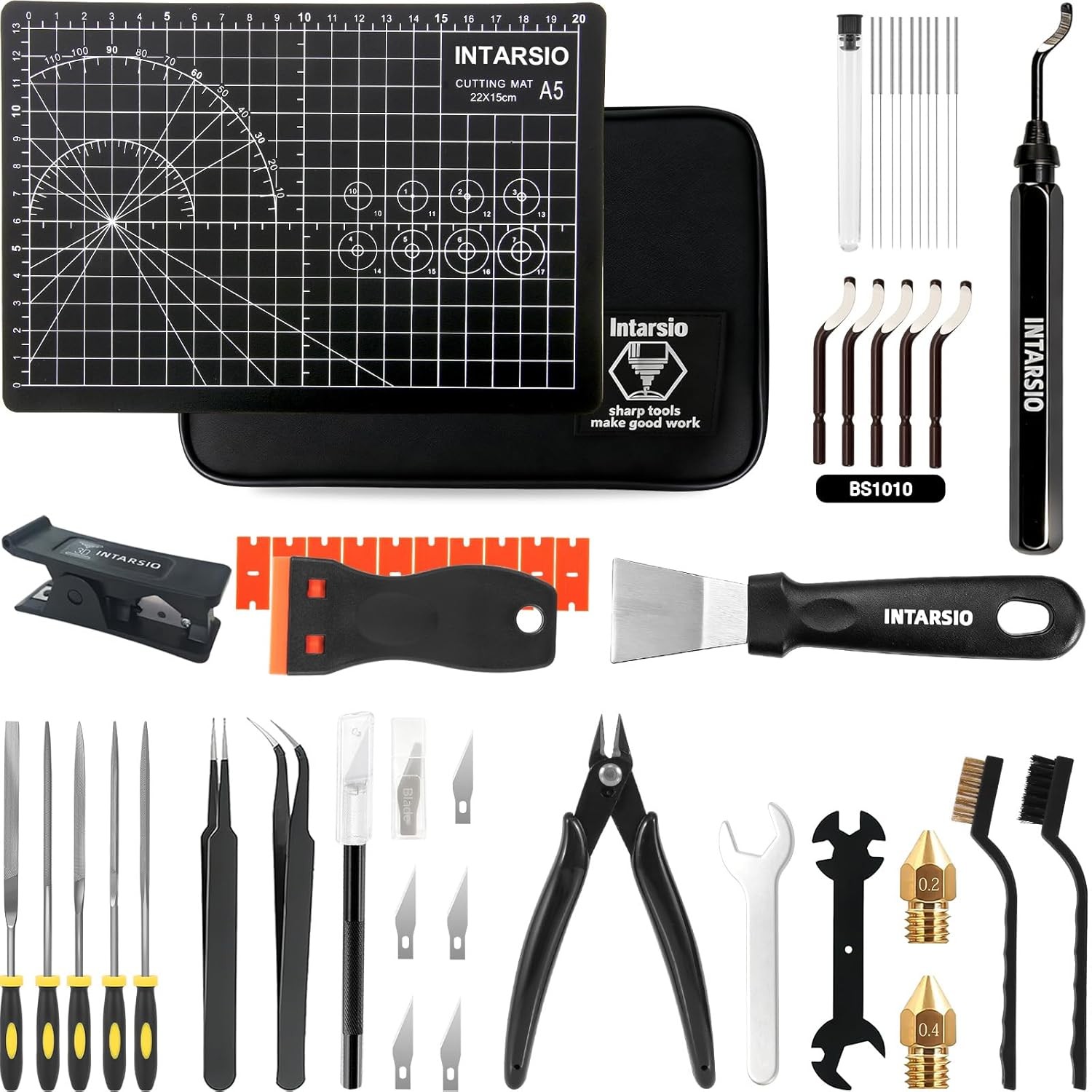 52-in-One 3D Printer Tools Kit Professional 3D Printer Accessories & Maintenance