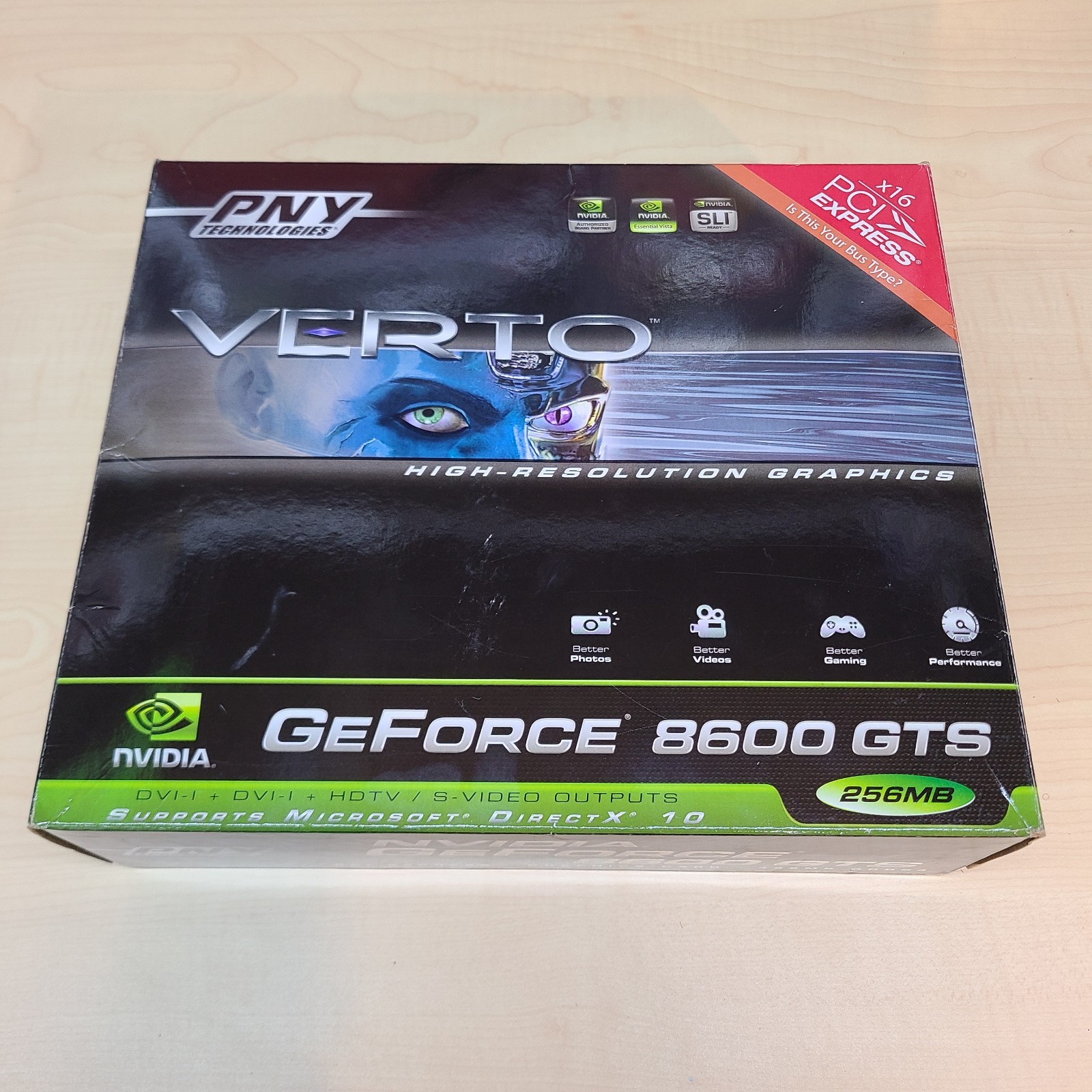 PNY Verto NVIDIA GeForce 8600 GTS PCIe x16 Graphics Card TESTED