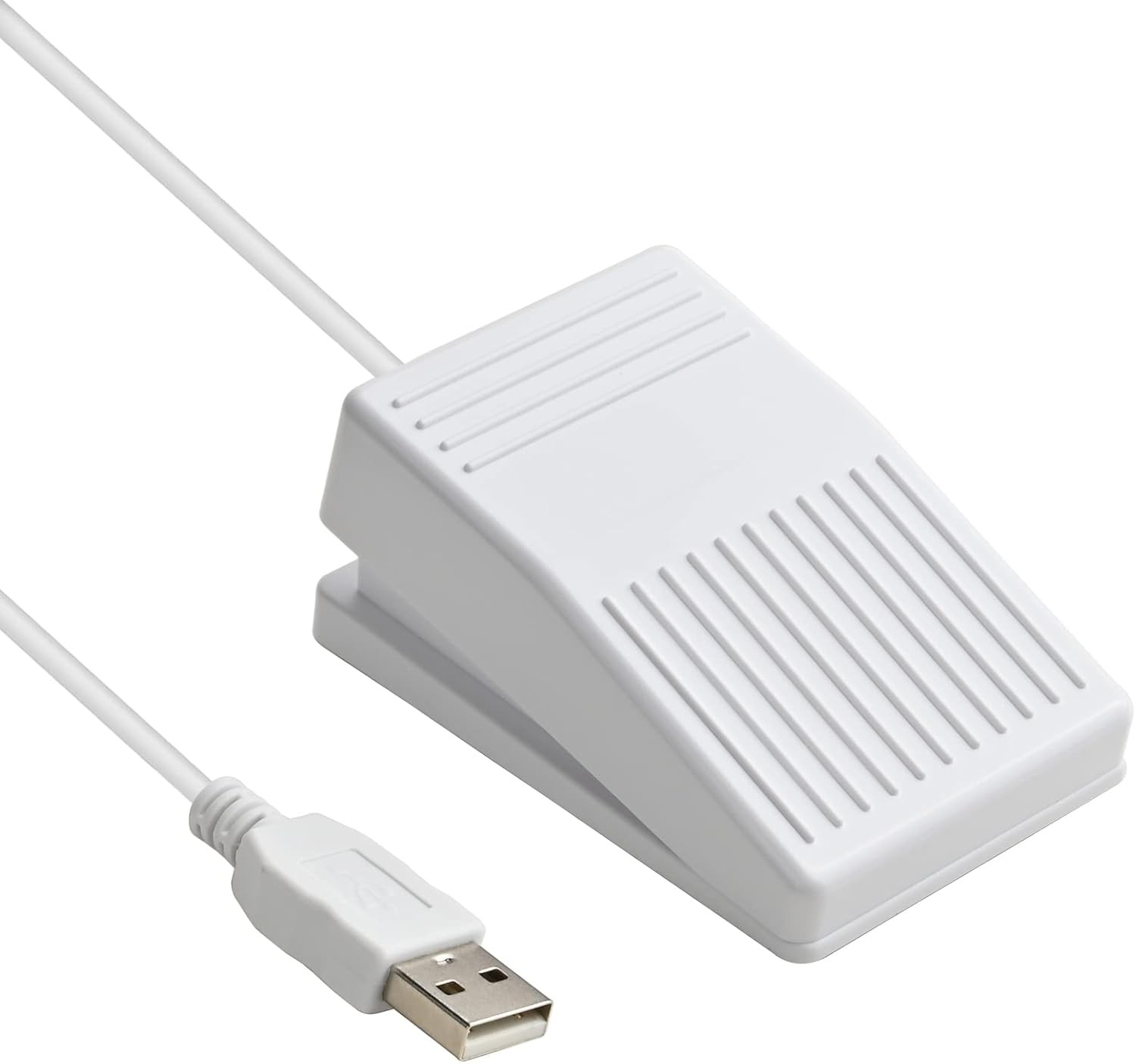 Upgraded USB Foot Pedal Switch Optical Full Quiet No Tactile Feel Sound
