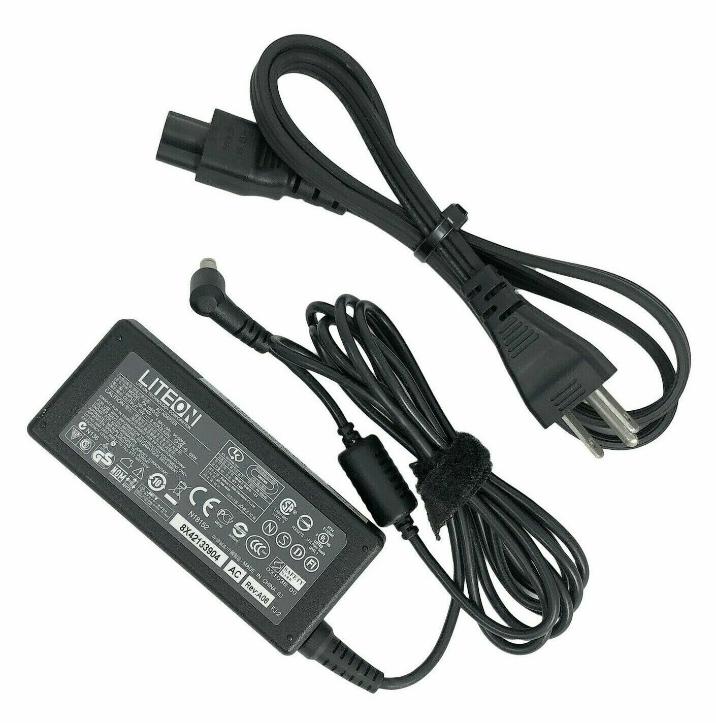 Genuine LiteOn AC Power Adapter Charger for Gateway NV75S NV76R NV77H Laptop