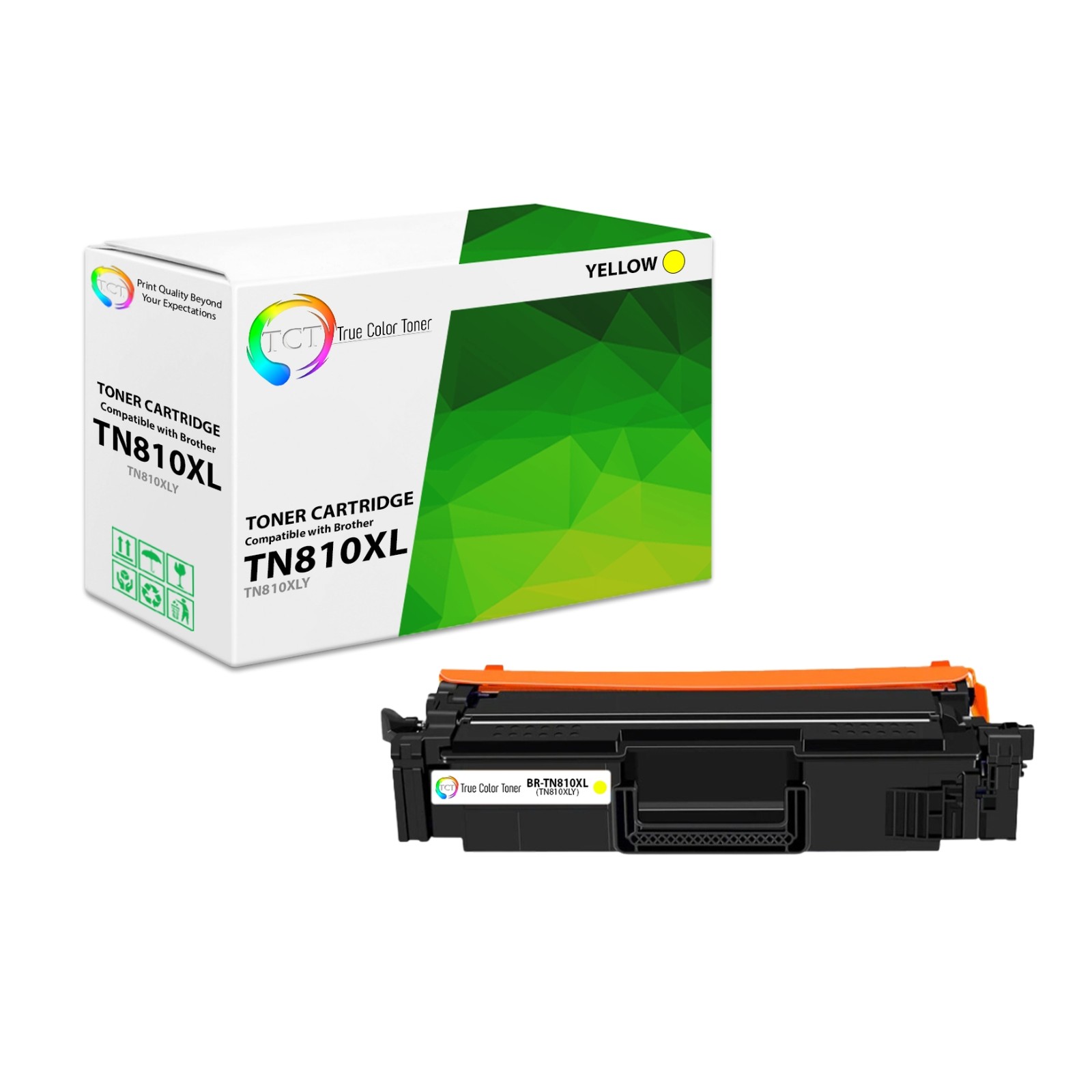 TCT Premium TN-810 Yellow for Compatible Brother HL-L9410CDN Toner Cartridge