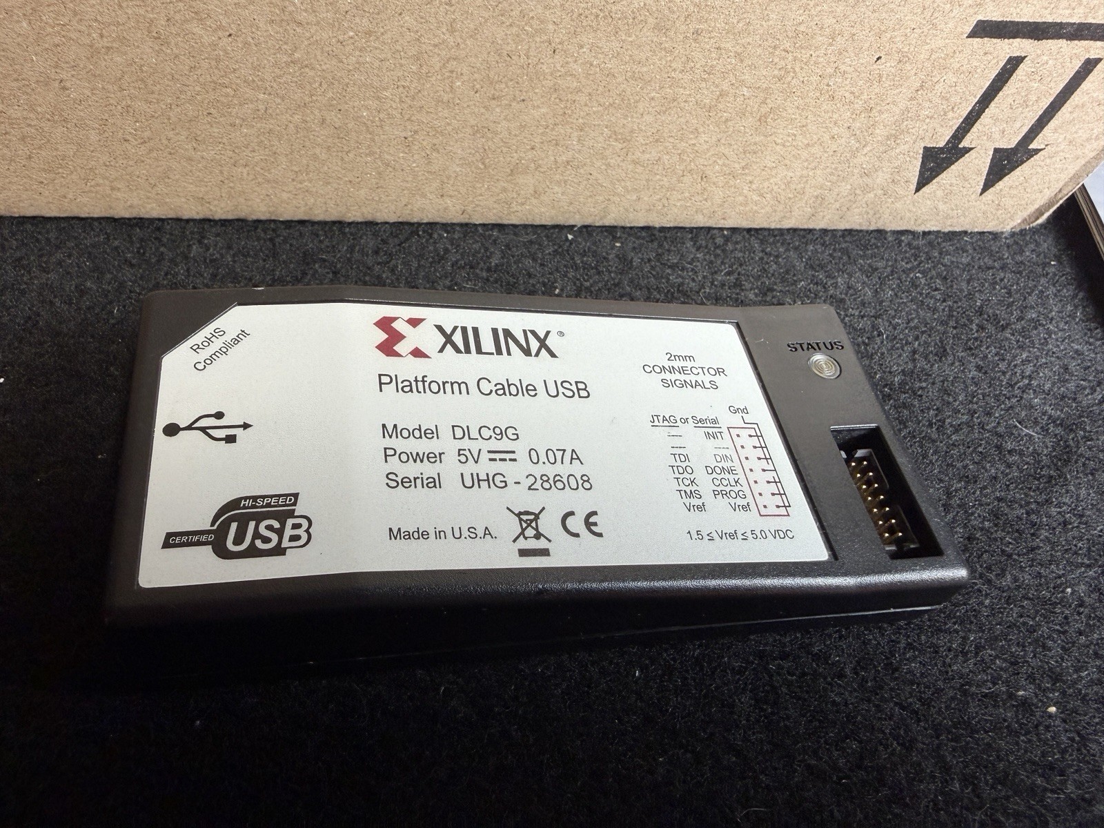XILINX DLC9G PLATFORM CABLE USB