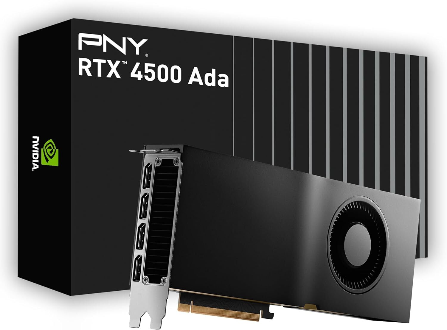 PNY NVIDIA RTX 4500 Ada Generation 24GB GDDR6 PCI Express 4.0 VCNRTX4500ADA-PB