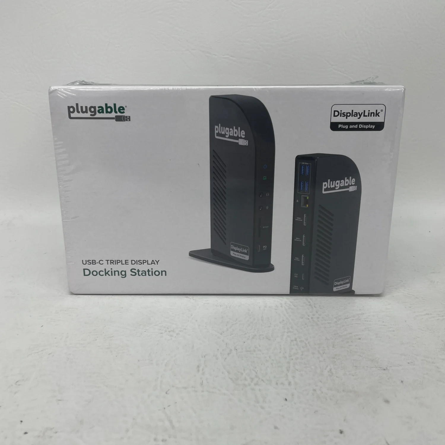 New Plugable UD-ULTCDL USB-C Triple HDMI Monitor Docking Station 100W Charging