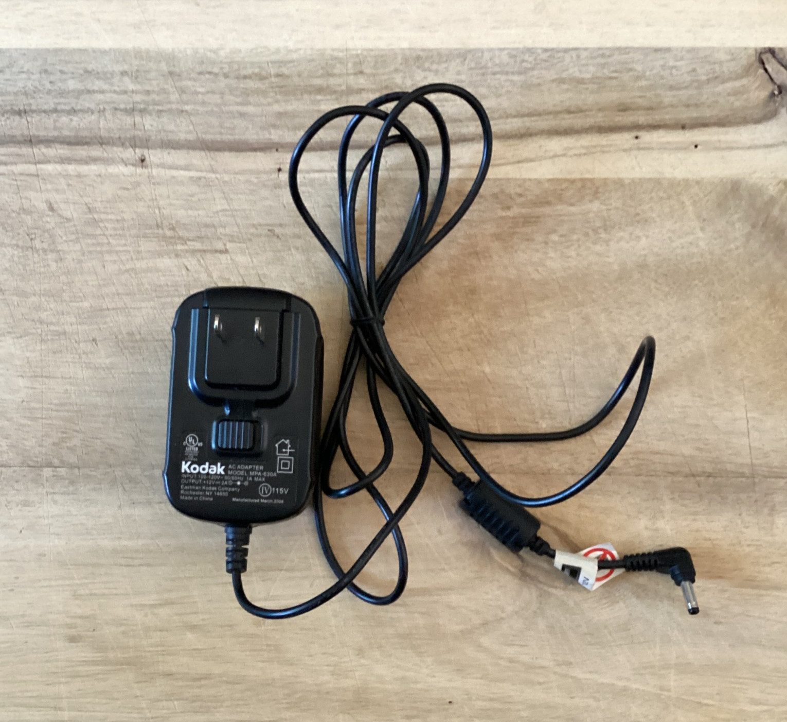 Kodak MPA-630A AC Power Adapter Supply 12V 2A Authentic OEM Replacement