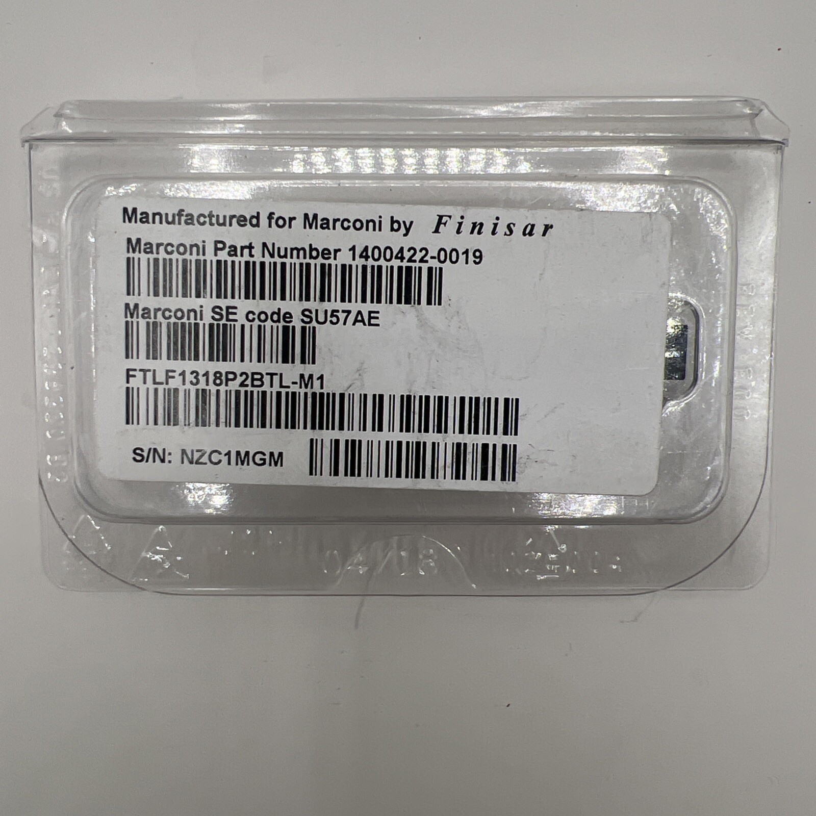 Marconi Finisar Module SU57AE 1400422-0019, NEW 