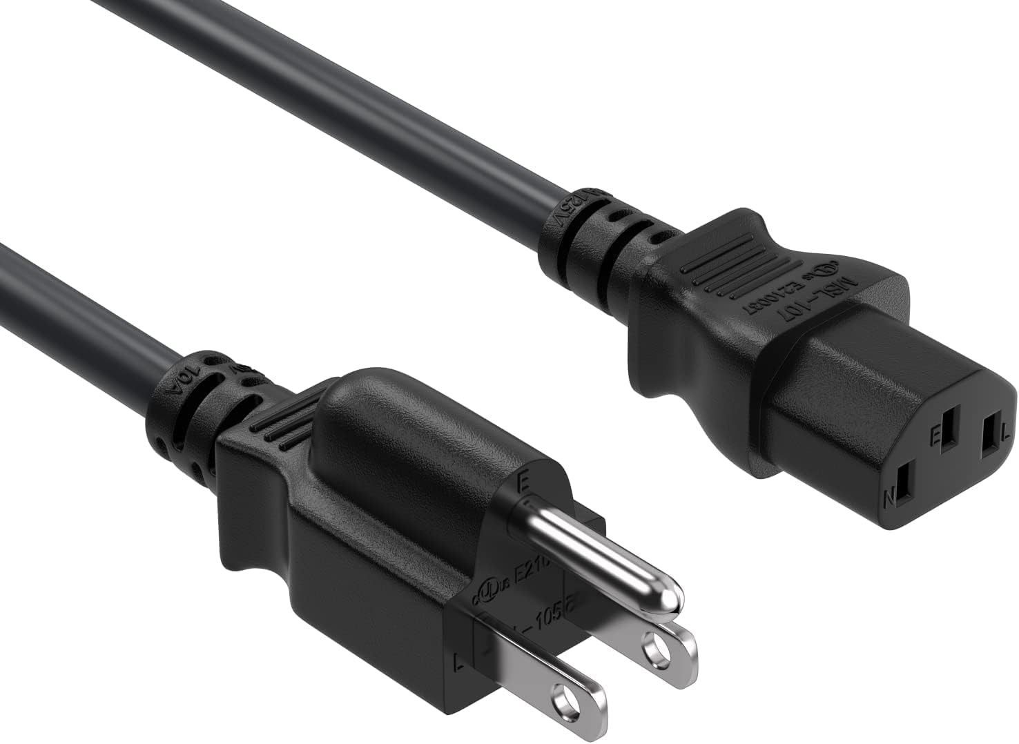 3-Prong Pin AC Power Cord Cable Plug Compatible with MAGNAVOX TV LCD Plasma DLP