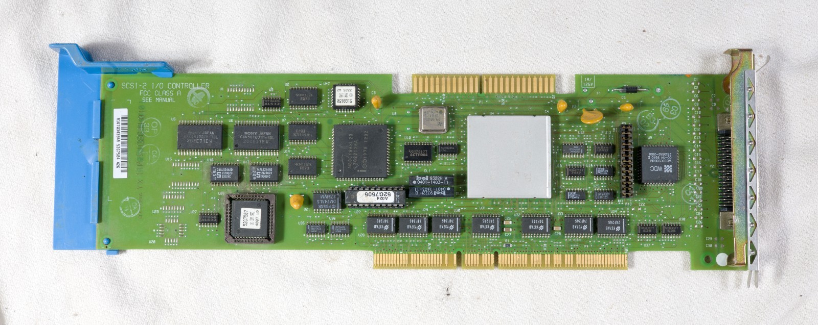 Vintage IBM RS/6000 SCSI controller 52G7504 32 bit microchannel ISAP11