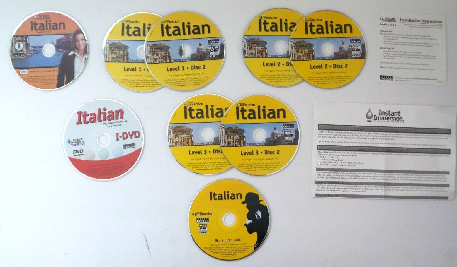 Instant Immersion by EuroTalk: Italian (9-Disc Set, Lvl. 1-3)