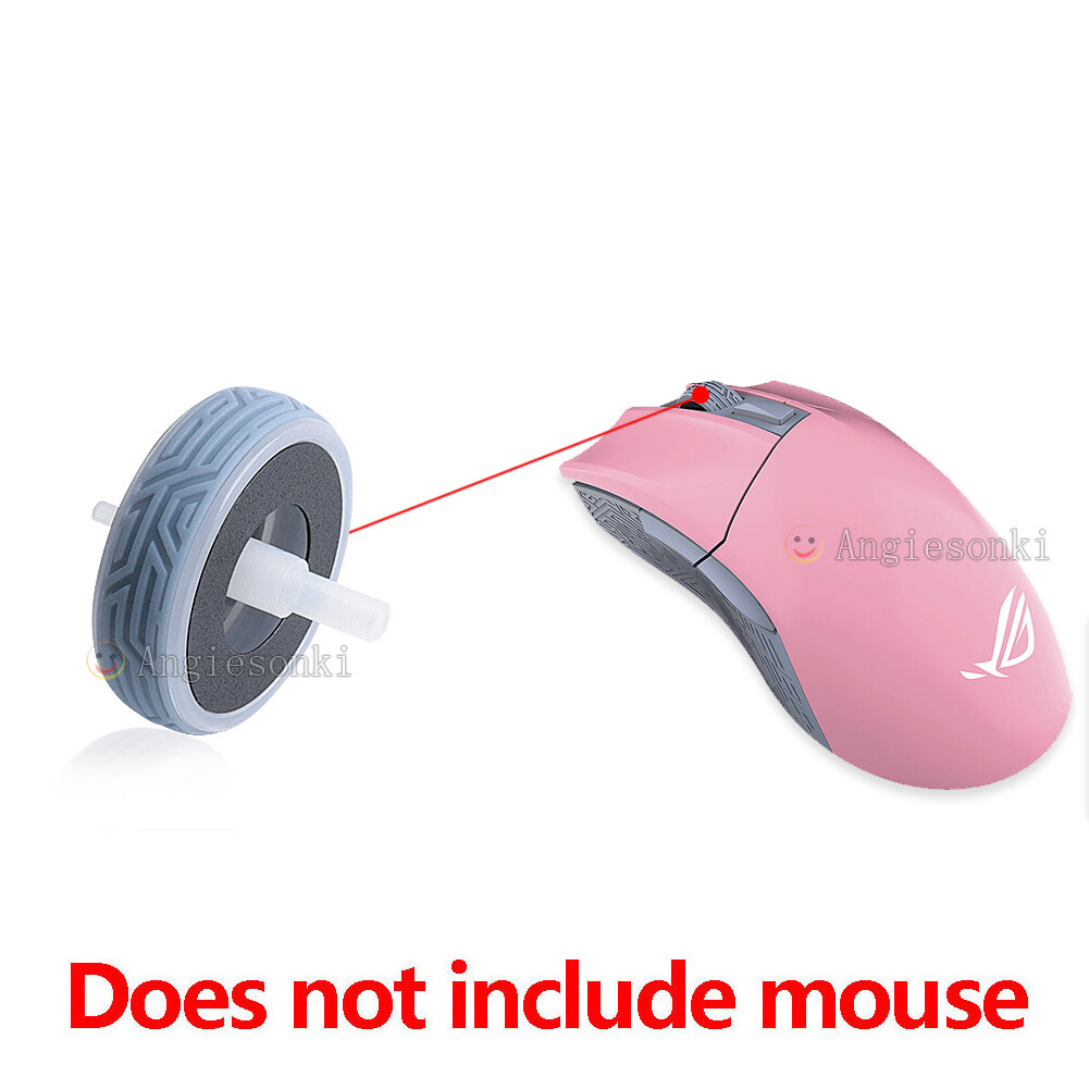 Mouse Top Shell Cover Outer Case Wheel for ASUS ROG Gladius II Gaming Mouse