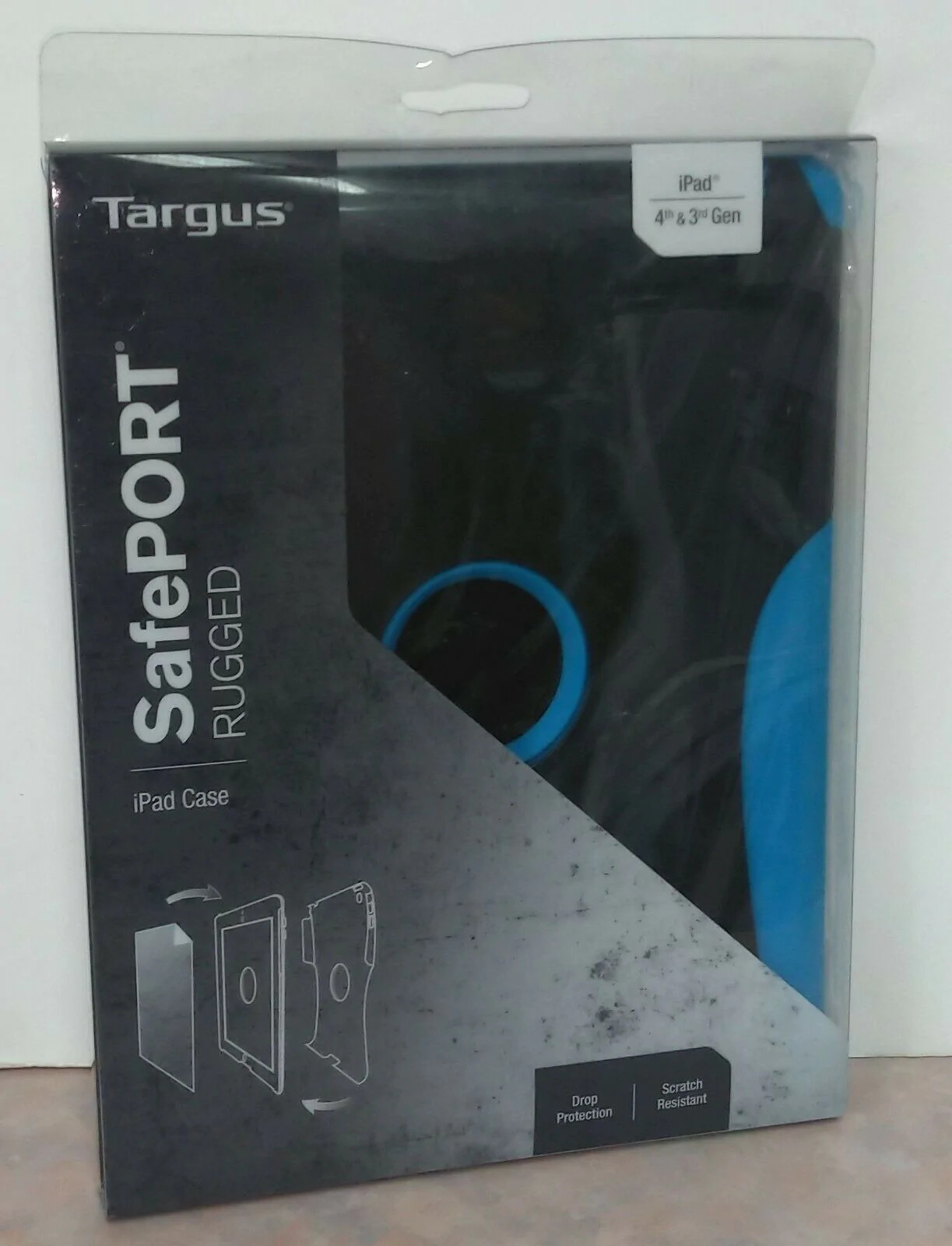 Targus SafePort Rugged Case For iPad 3 & 4 Gen THD04502US