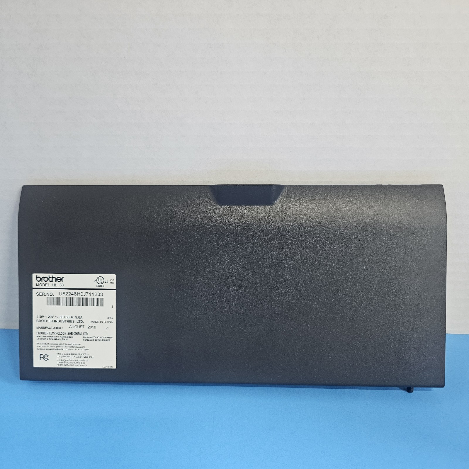 Brother HL-5370DW Laser Printer Rear Paper Jam Access Door OEM REPLACEMENT 