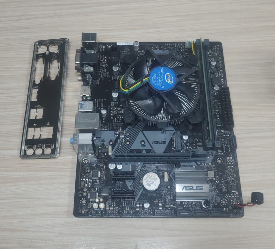 Asus Prime H310M-A R2.0 MicroATX Motherboard Intel i5-9400 DDR4 Memory IO Shield