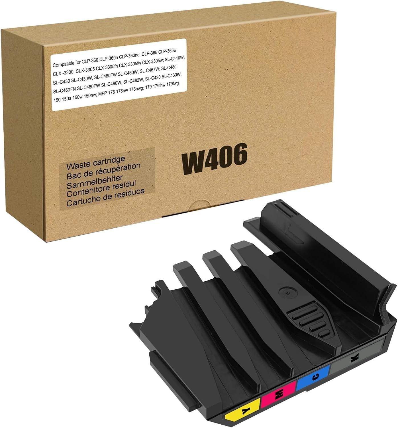 CLT-W406/SEE W406 SU426A 5KZ38A Compatible Waste Toner Cartridge for CLP-360 ...