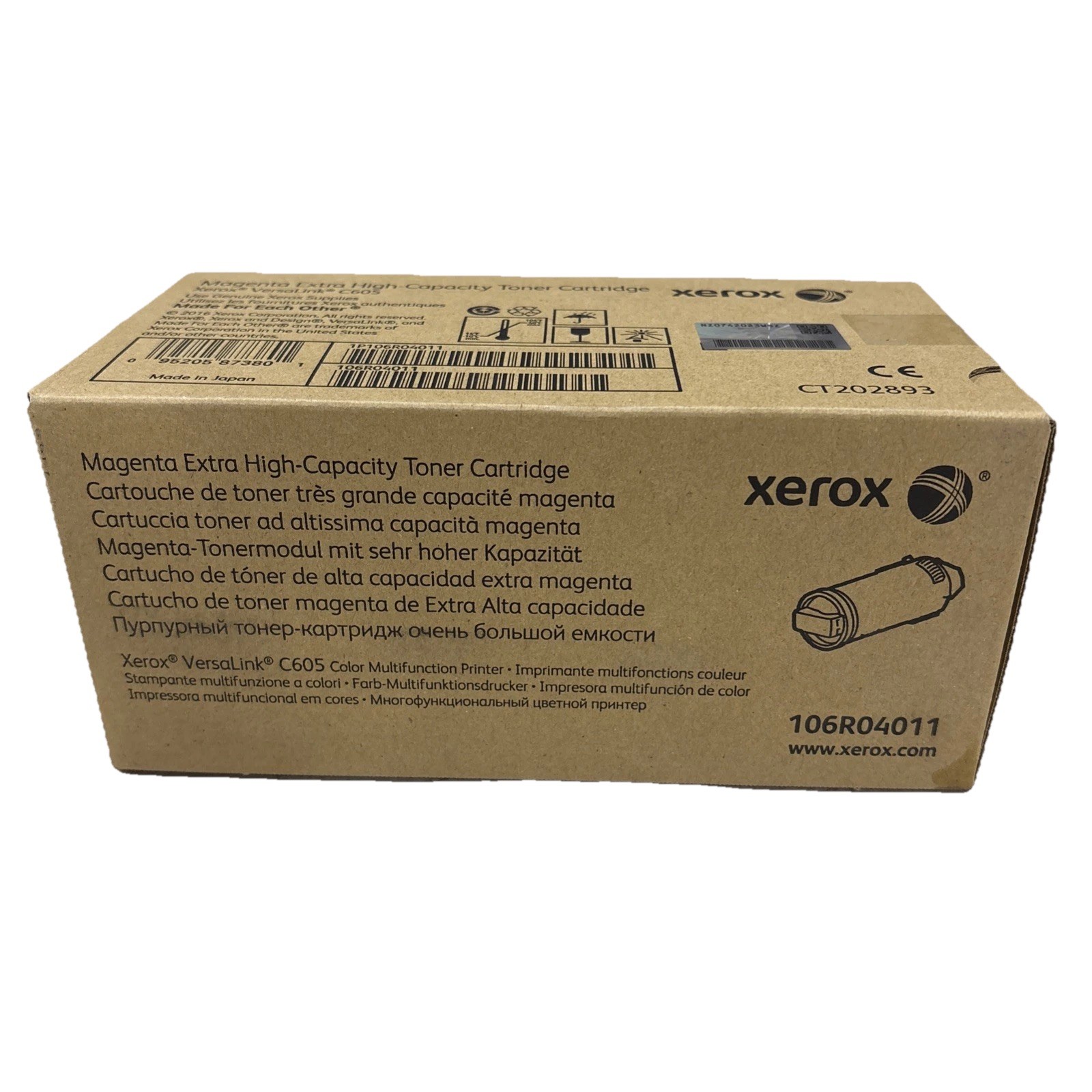 Xerox 106R04011 Magenta Extra Hig-Capacity Toner Cartridge C605