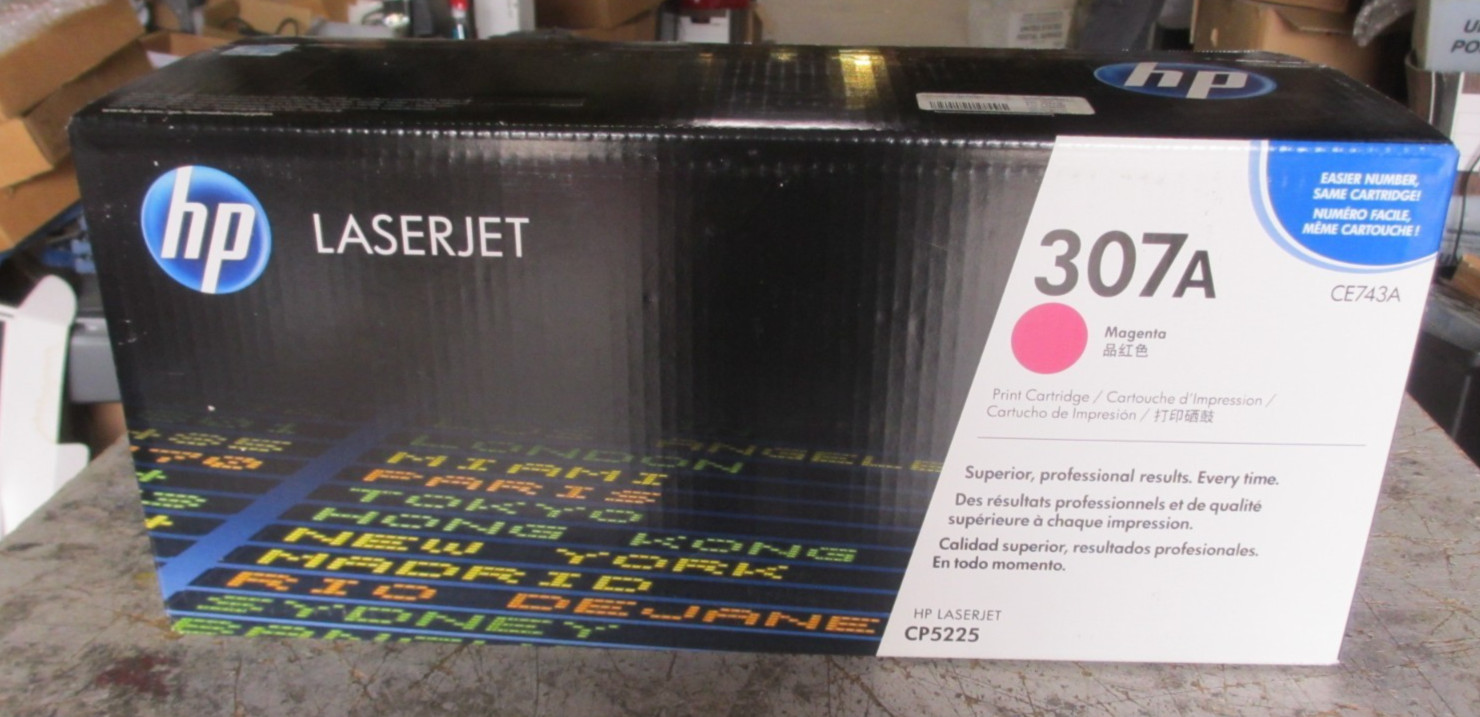 HP 307A Magenta HP Color LaserJet  Toner Cartridge