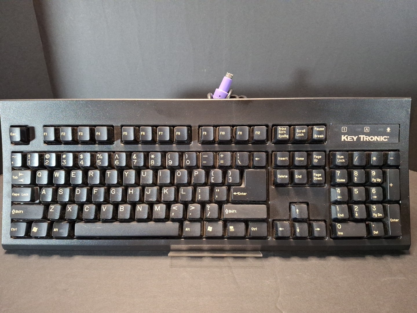 Vintage Keytronic E06101D201B-C Wired Keyboard K4