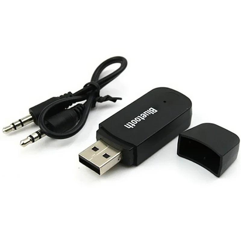3.5mm Jack USB Bluetoothcompatible AUX Wireless Car Audio Receiver For A2DPmusic