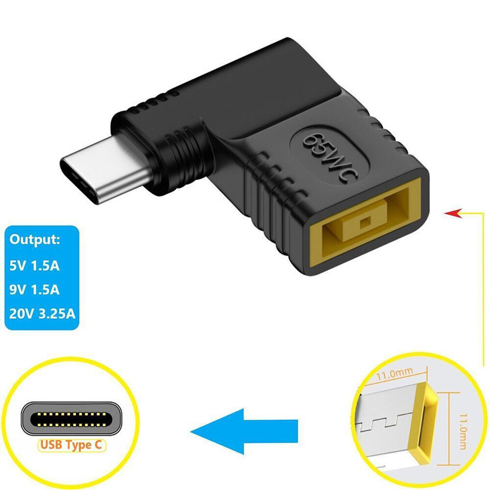 5/10/15X Laptop Charger Converter TO USB Type C PD Power Charging Cable Adapter