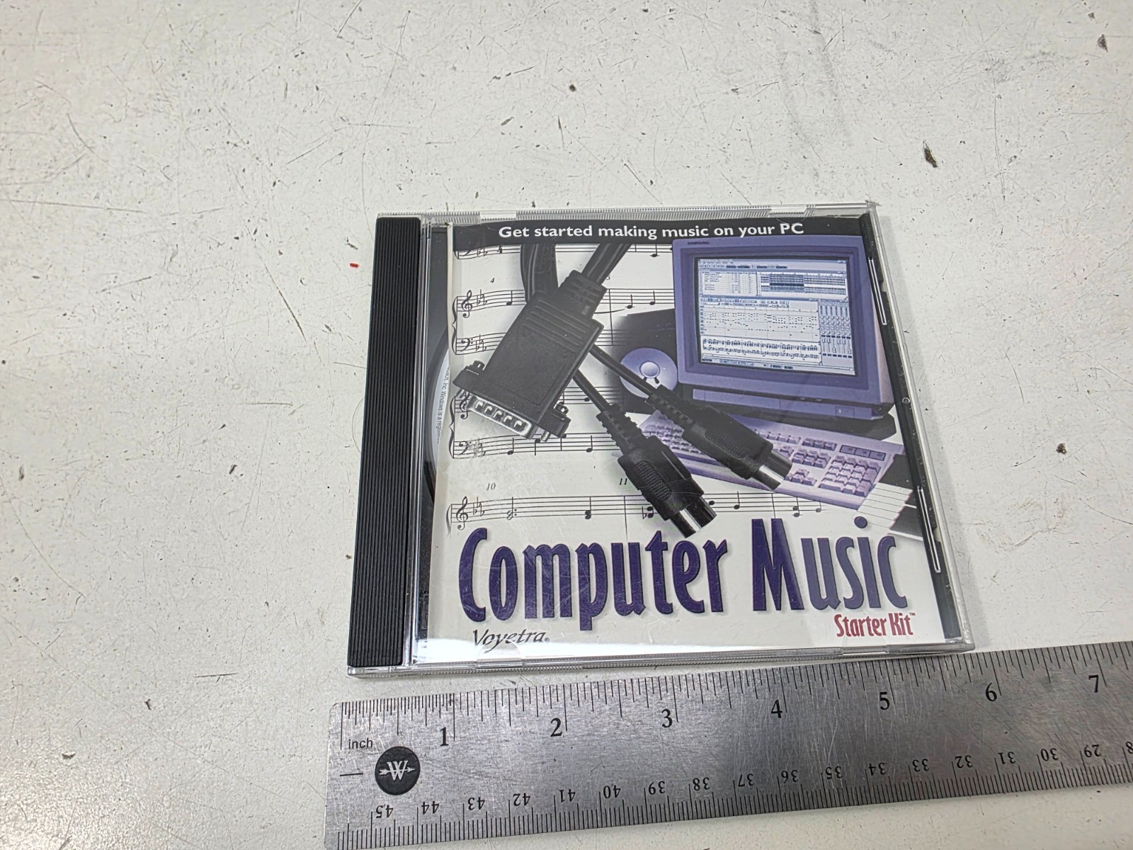 Voyetra Computer Music Starter Kit PC CD-ROM Windows 3.1 95 NO CABLE