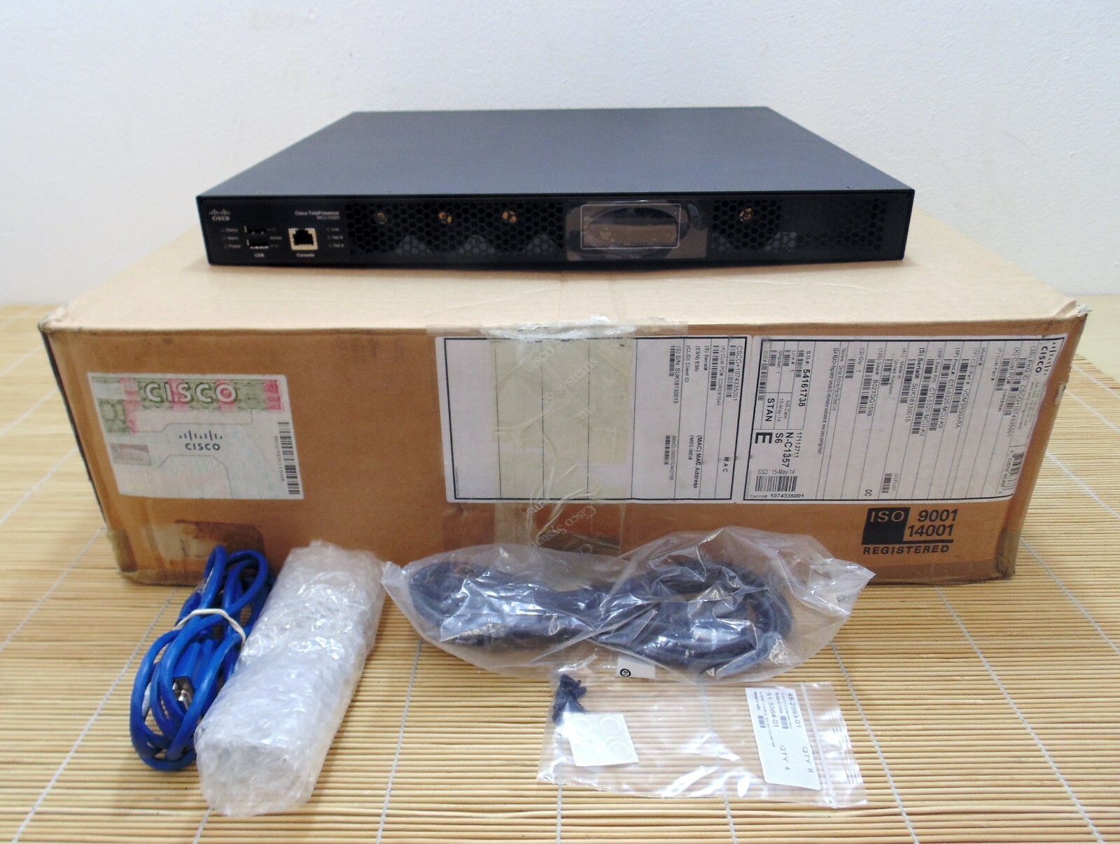 NEW Cisco CTI-5320-MCU-K9 Cisco TelePresence MCU New Opened Box Original Packaging 