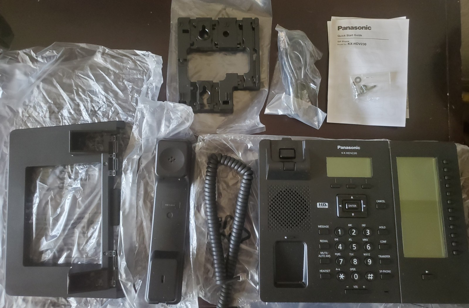 Panasonic KX-HDV230 Digital Display SIP Phone-*NEW IN BOX*