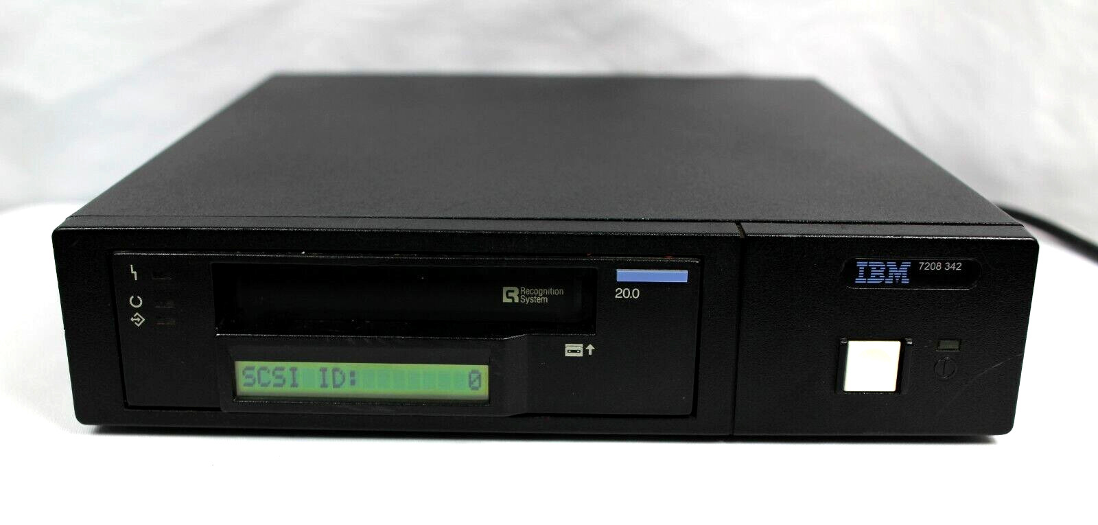 IBM 7208-342 8mm SCSI DIFFERENTIAL Tape Drive NOT WORKING For Parts Or Repair.