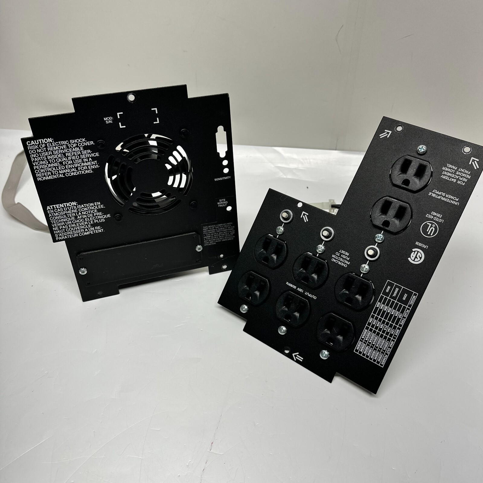 APC Smart-UPS 3000VA 120V SU3000NET Battery Backup + Fan