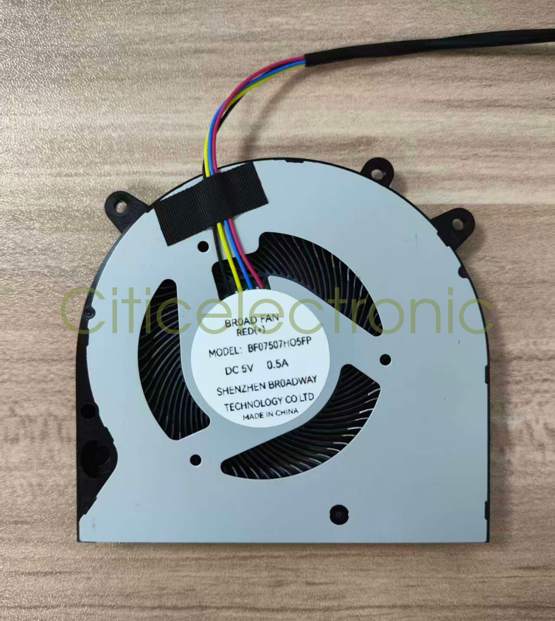 Fan BF07507H05FP 4Pin DC5V 0.5A New Mini PC Replacement CPU