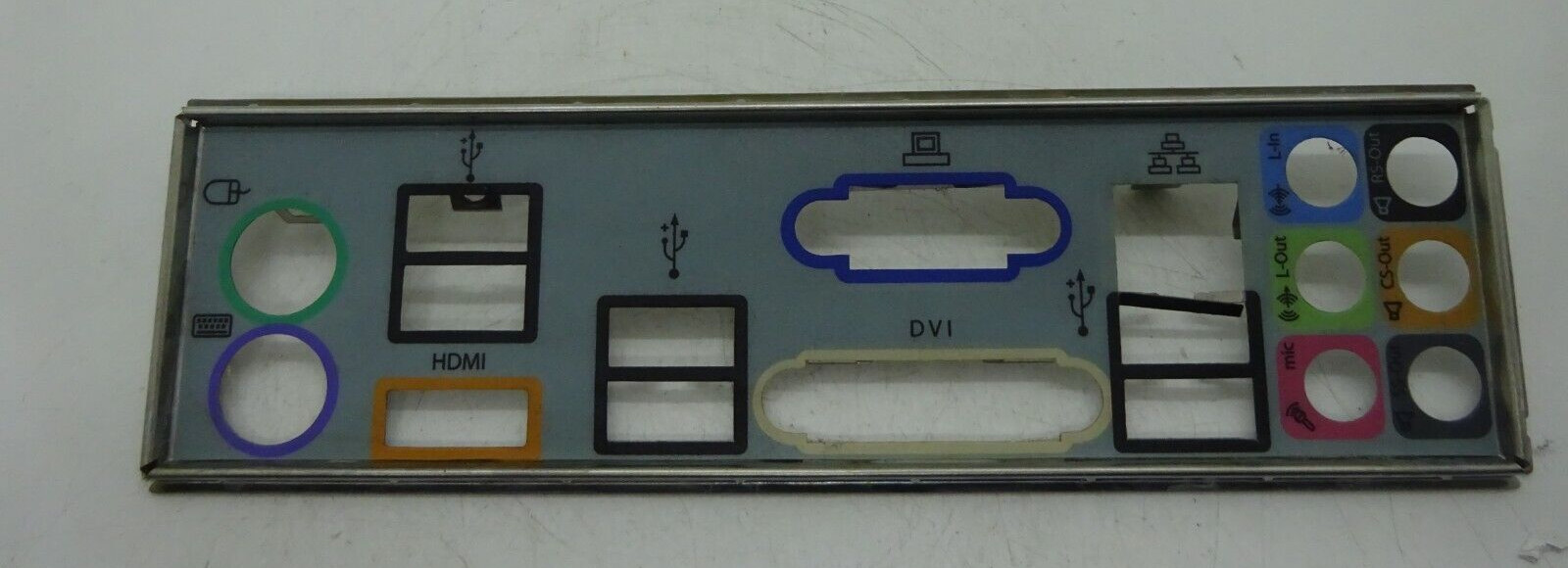 MSI BEZEL FOR MS-7636 (H55M-E33) BACKPLATE #BL423