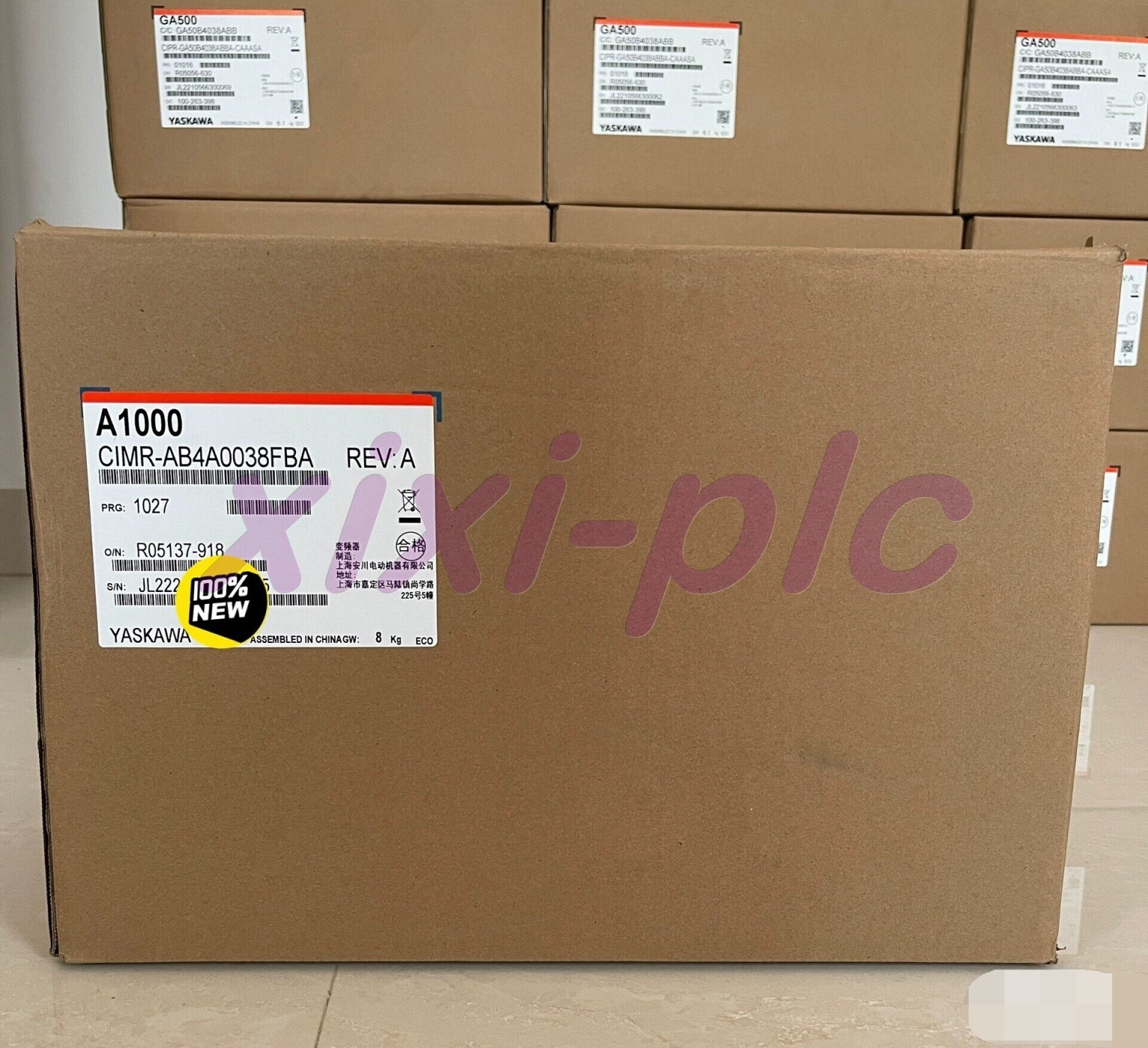 1 pcs NEW YASKAWA CIMR-AB4A0038FBA frequency converter DHL shipping