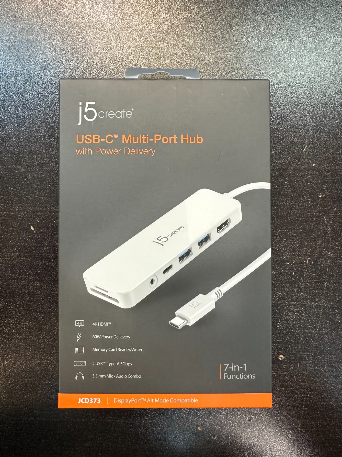 NEW J5 Create USB-C to HDMI 4K Multi-Dock Hub Station JCD373