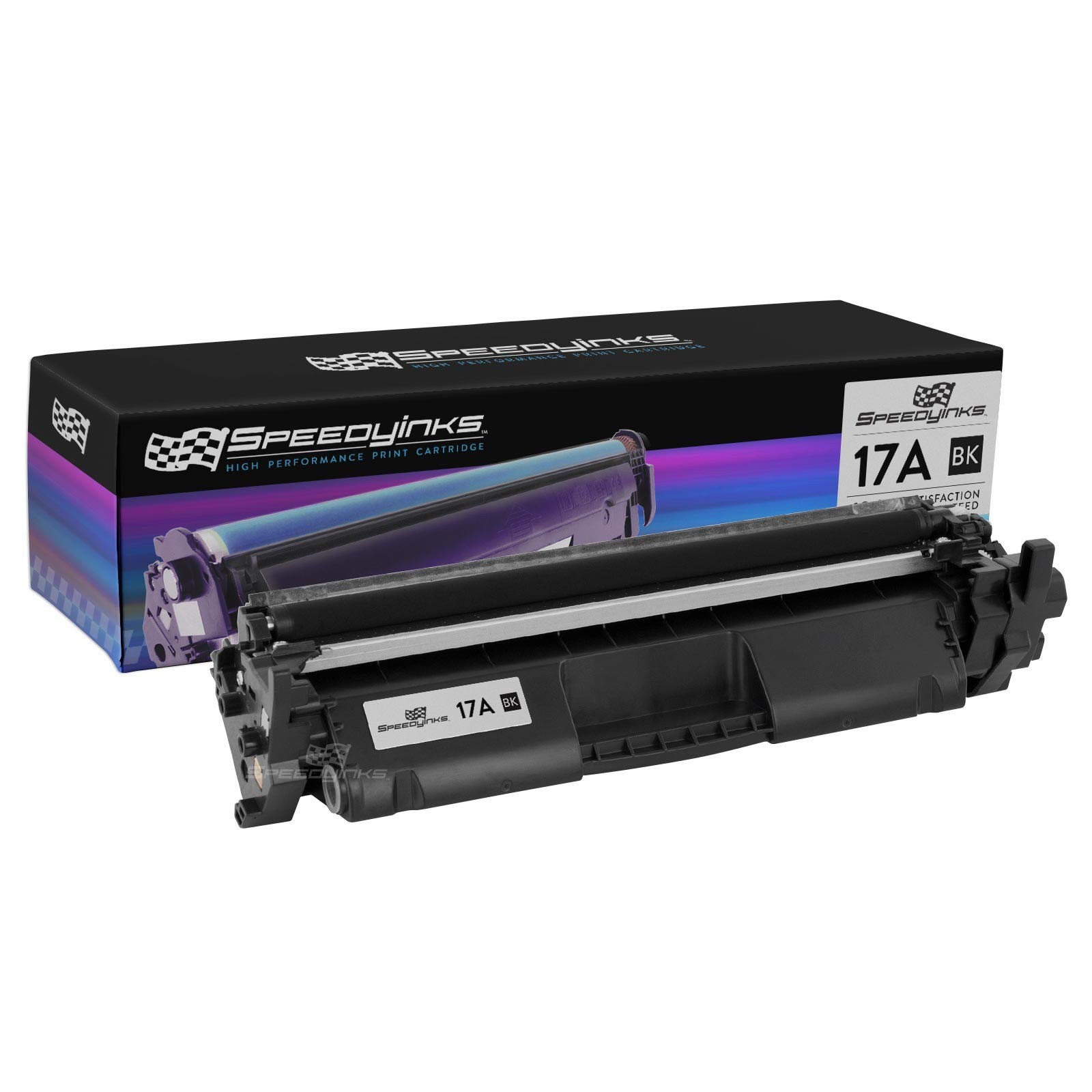 Speedy Inks Compatible Toner Cartridge Replacement for HP 17A CF217A (Black)