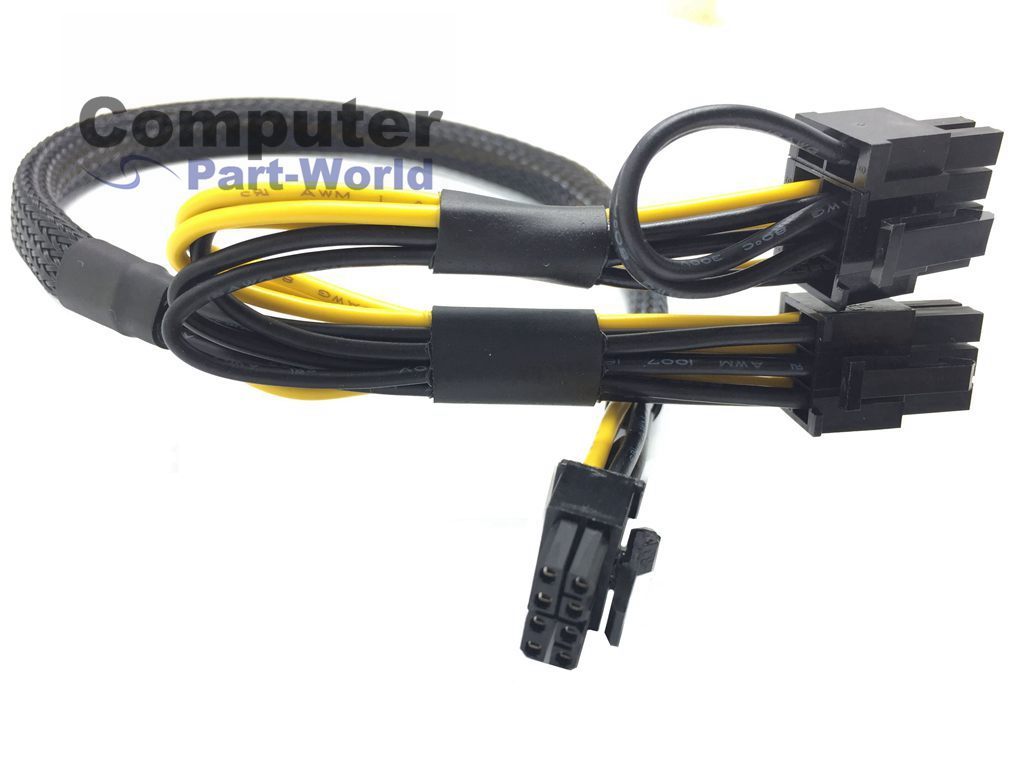 GPU Power Cable 8PIN TO 6+8PIN For Lenovo ThinkSystem SR650 4XH7A08794 35CM