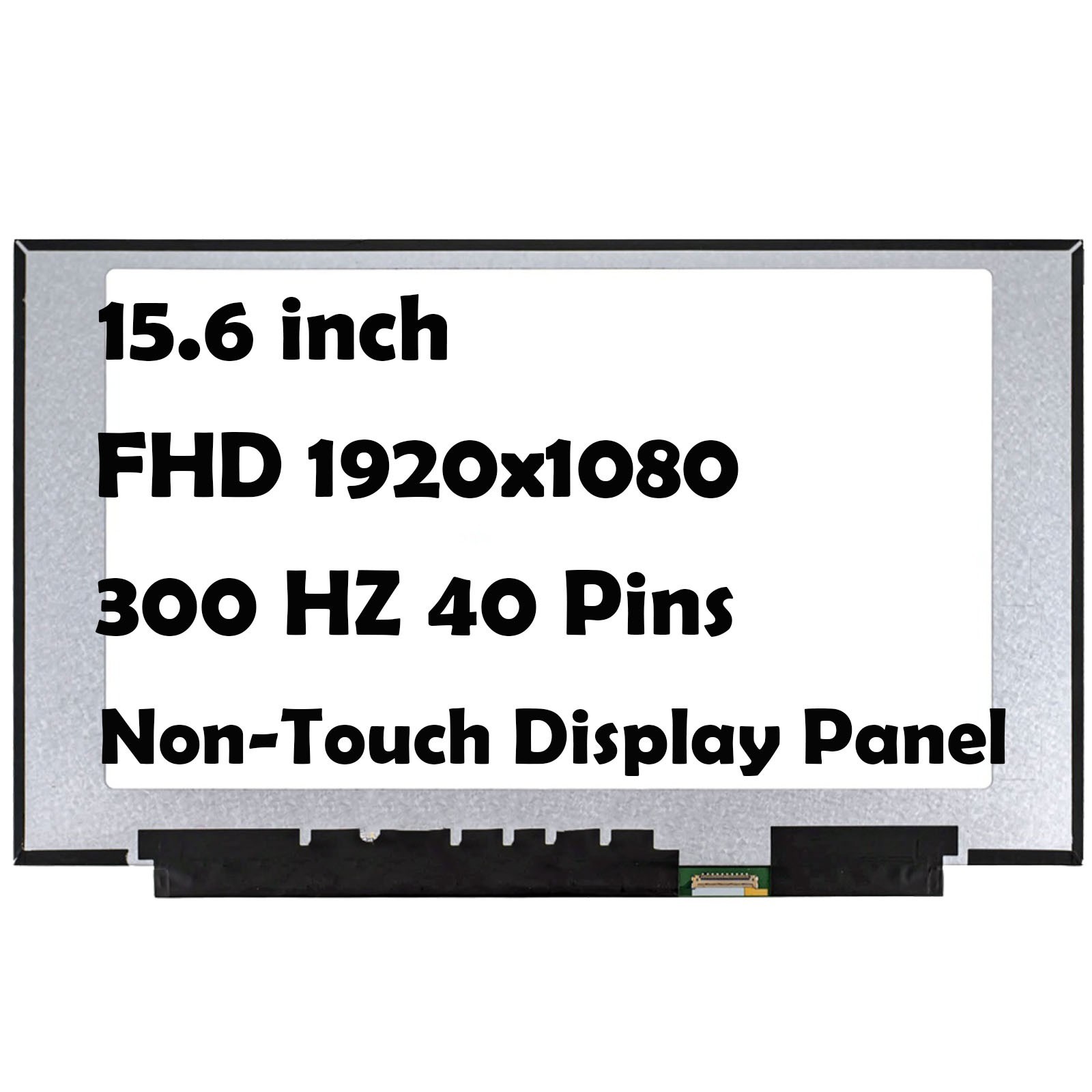 15.6" LP156WFG-SPV2 FHD 1920x1080 40Pin 300Hz LCD Non-Touch Screen Display Panel