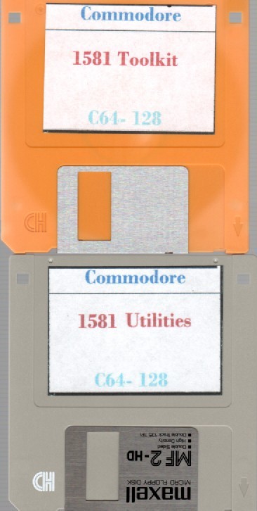 Commoddore 64-128  - 3.5 inch - 1581 Utilities/1581 Toolkit
