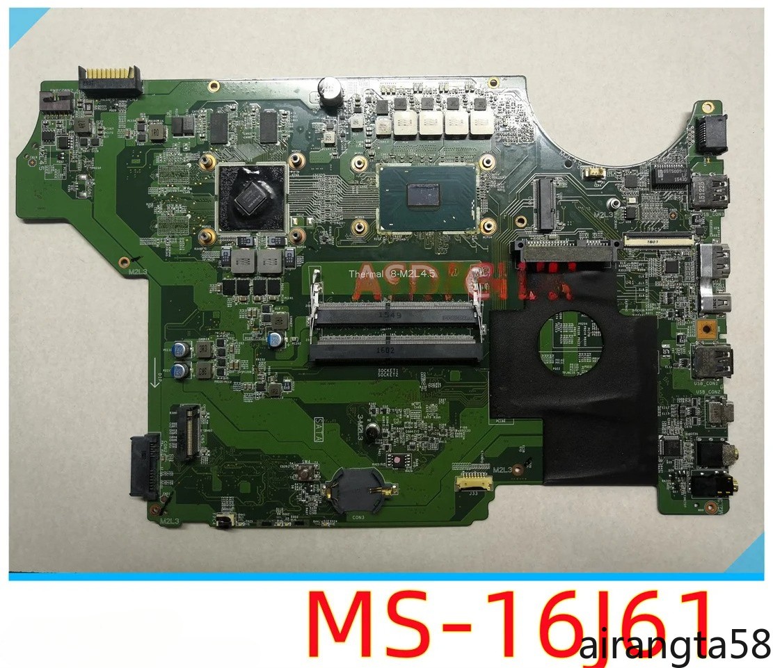 MS-16J61 For MSI MS-16J6 MS-1796 GL72 GL62 6QD-251XCN Motherboard I5-6300hq 940m