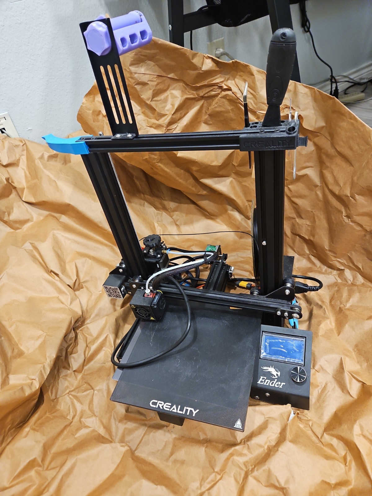 Creality CR-6 SE 3D Printer - Excellent Condition – Upgraded PEI Bed & Extruder