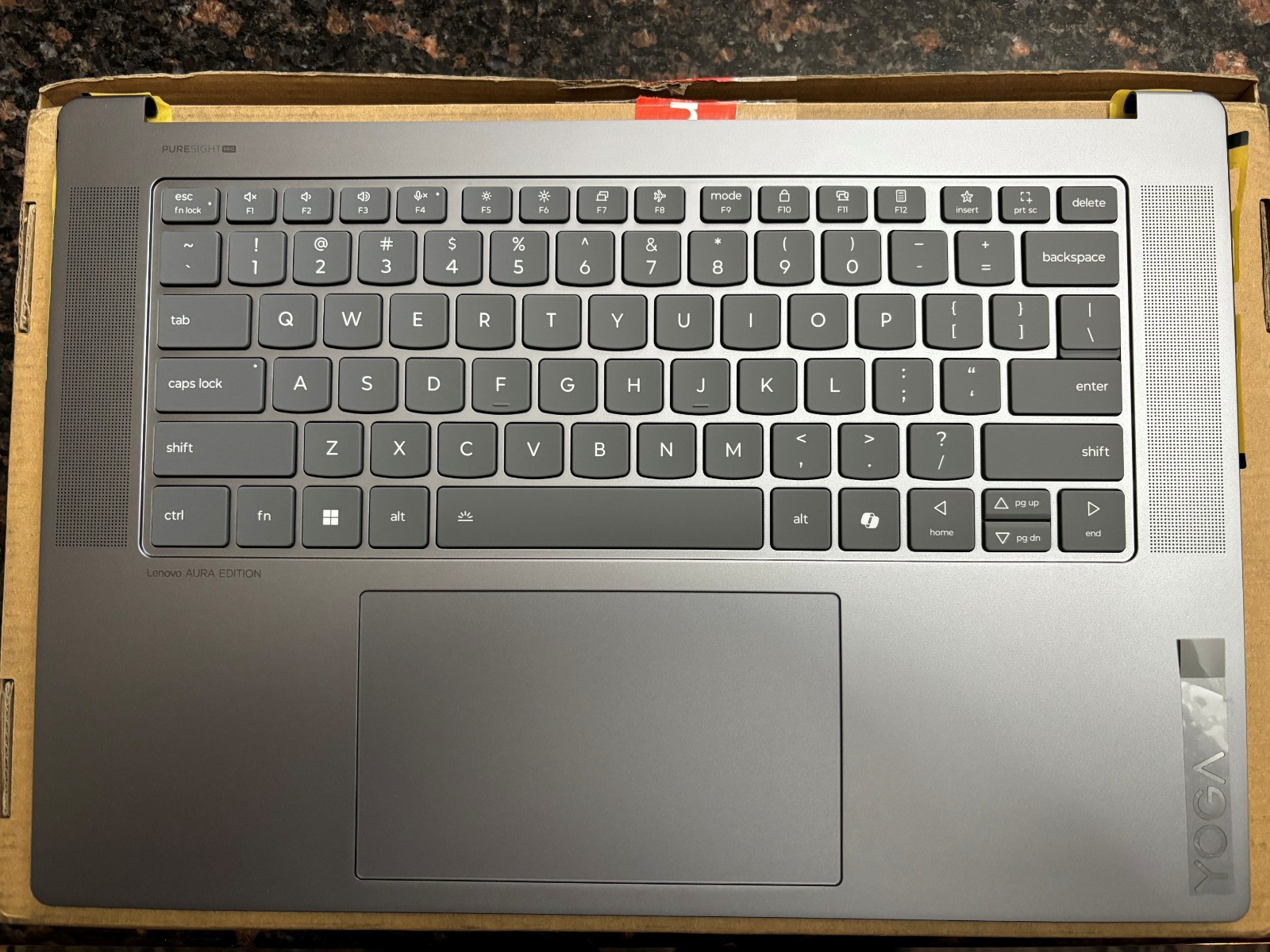 5CB1P85686 NEW GENUINE Lenovo Yoga Slim 7 15ILL9 Palmrest Keyboard Touchpad US