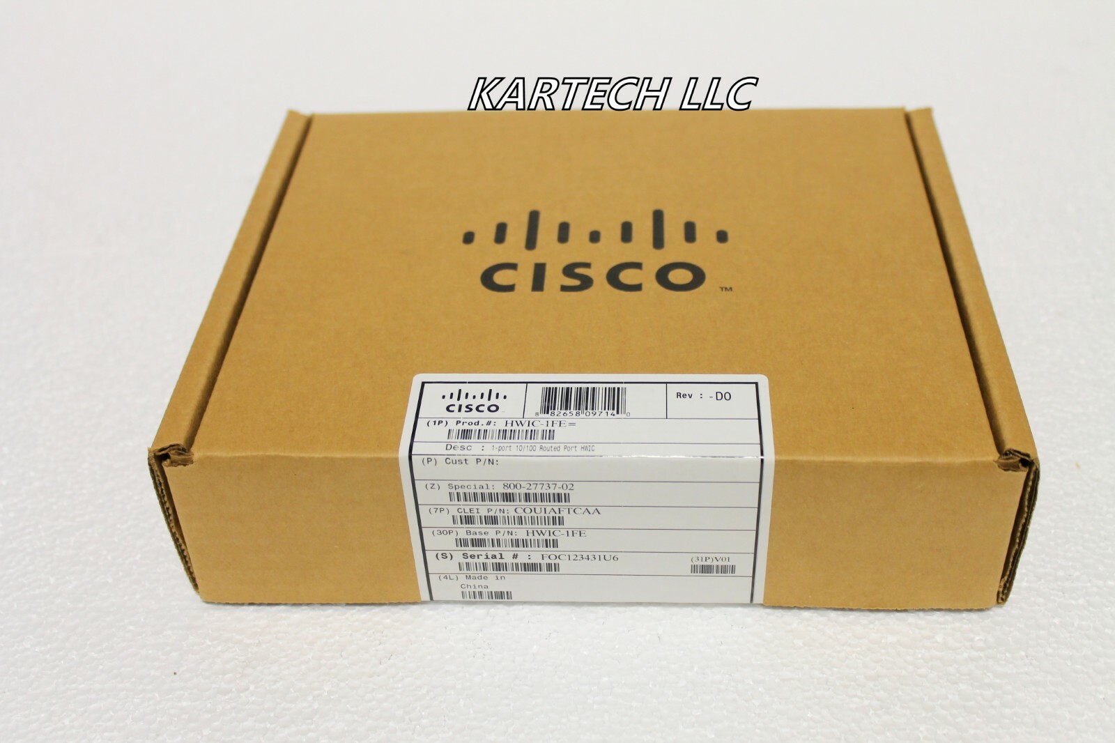 Cisco HWIC-1FE 1 Port High Speed HWIC module SAME DAY FREE TWO DAY EXPR SHIPMENT