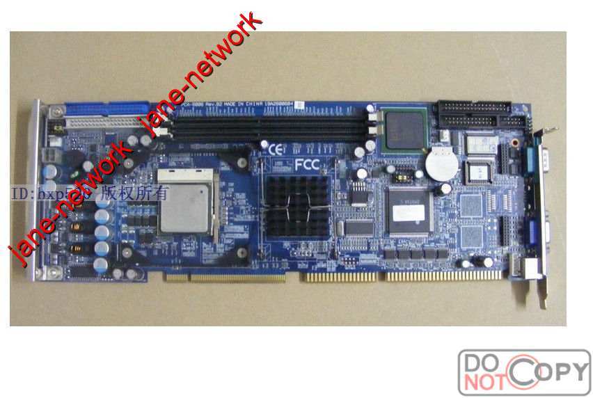 100% test PCA-6006LV Rev.B2 Have warranty (DHL or Fedex shipping)