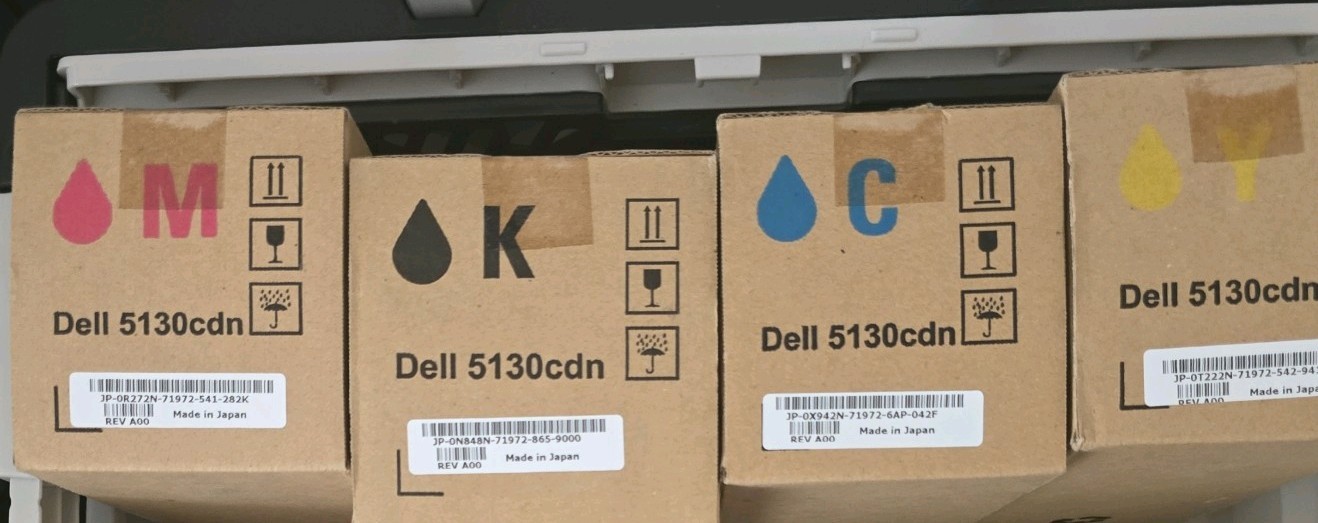Lot of 4 DELL 5130CDN C5765DN SERIES IMAGING DRUMS MAGENTA CT350802 T229N NO BOX
