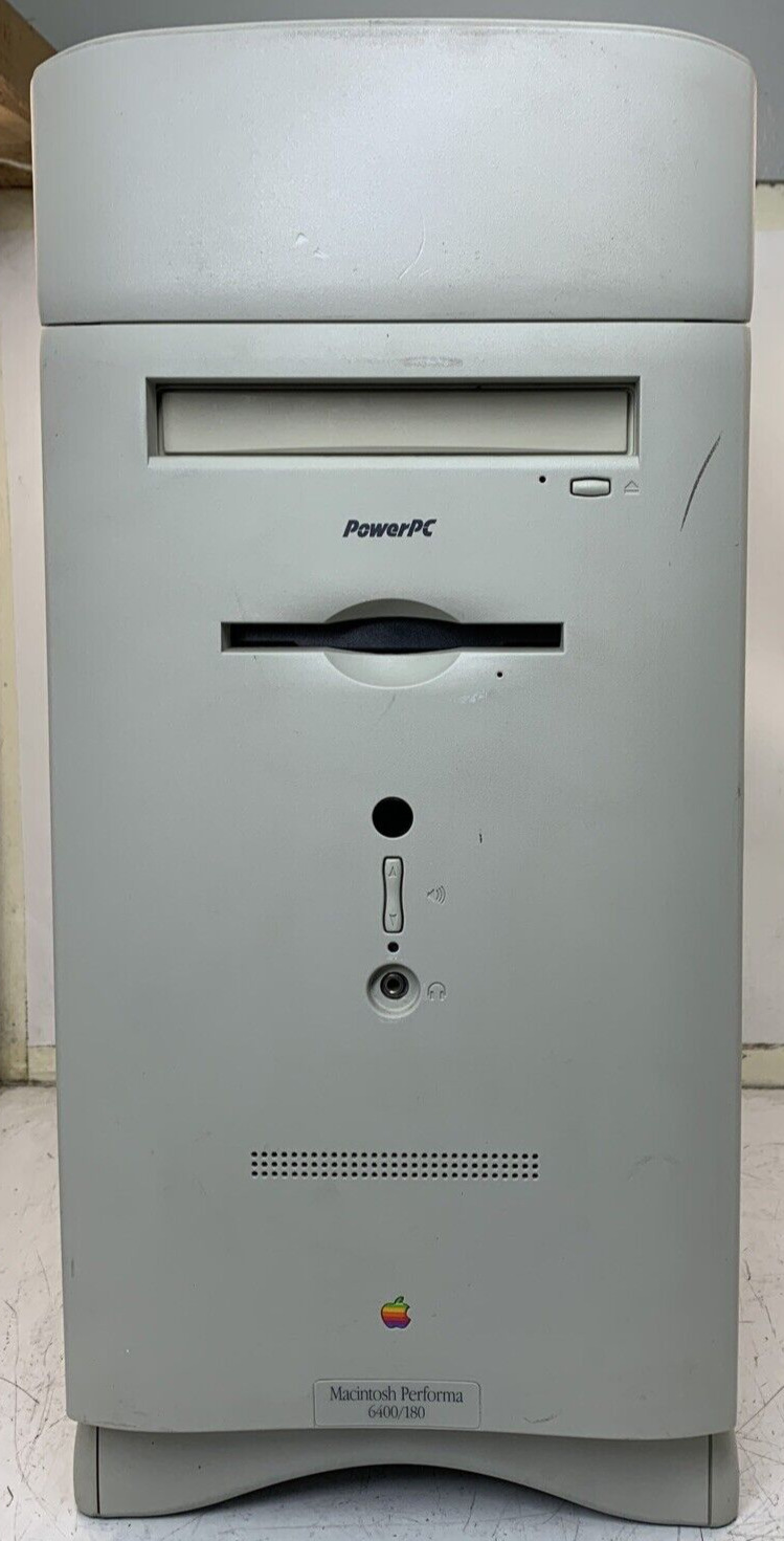 Vintage Apple Macintosh Performa 6400/200 Power PC M3548 NO HDD